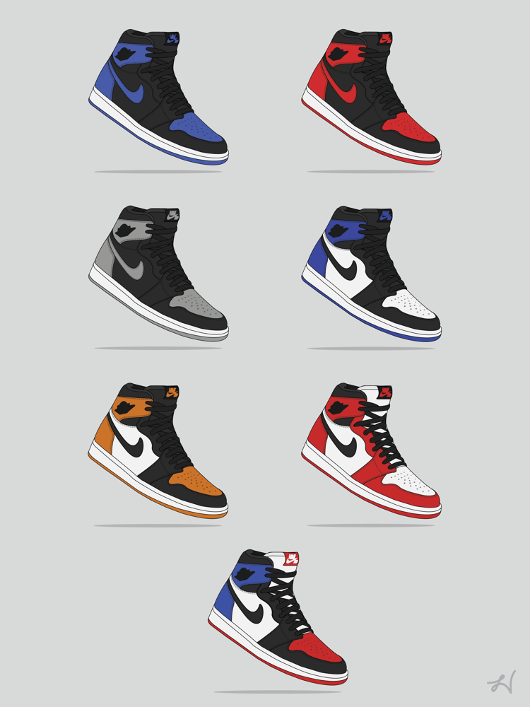 Image of Jordan 1 Print
