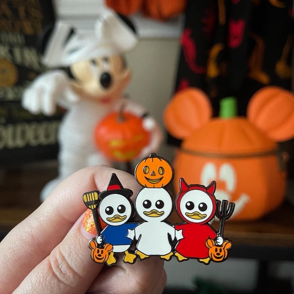 Image of Halloween Ducks pin