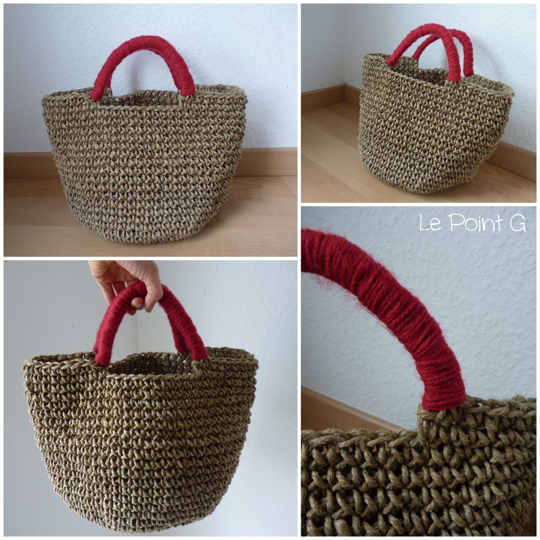 Sac en corde au sale crochet