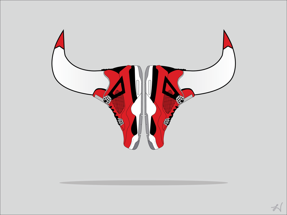 Image of Toro 4 Bull Print