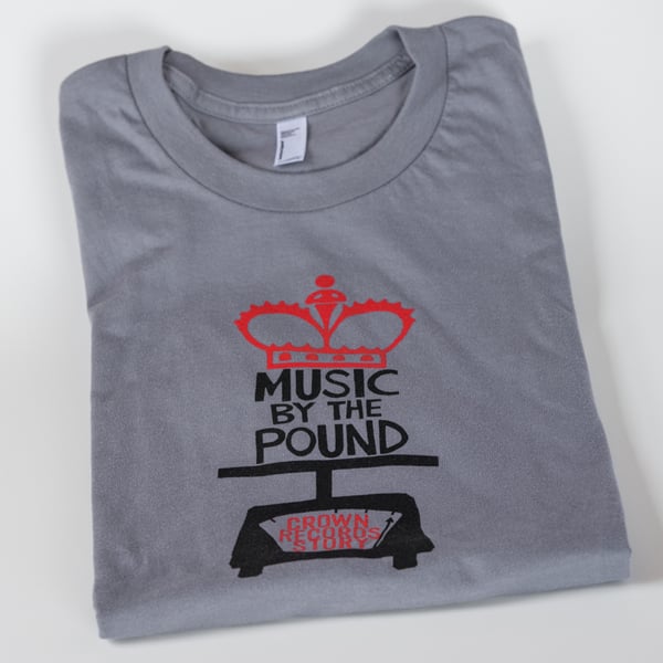 Image of Music By The Pound/ Crown Records Tee Shirts