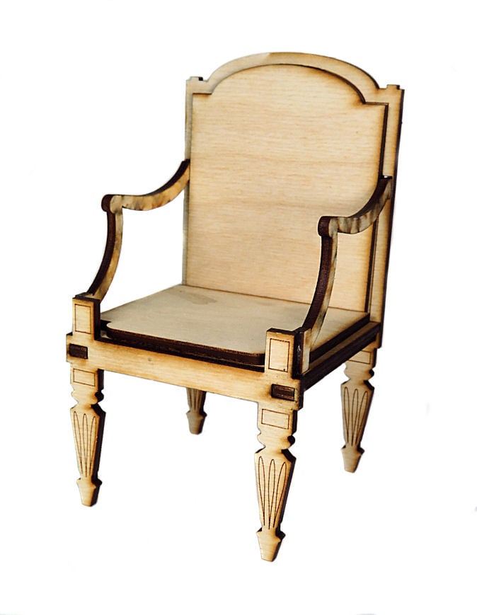 Image of Furntiture Wood Kits- French Chair