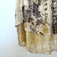 Image 5 of double layer reversable silk dress