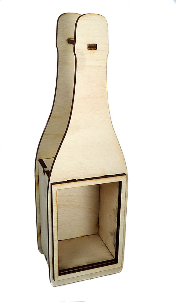 Image of Wood Shrine Kits- Wine Bottle