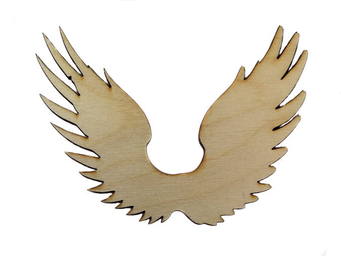 Image of Wooden Icons- Solid Wings