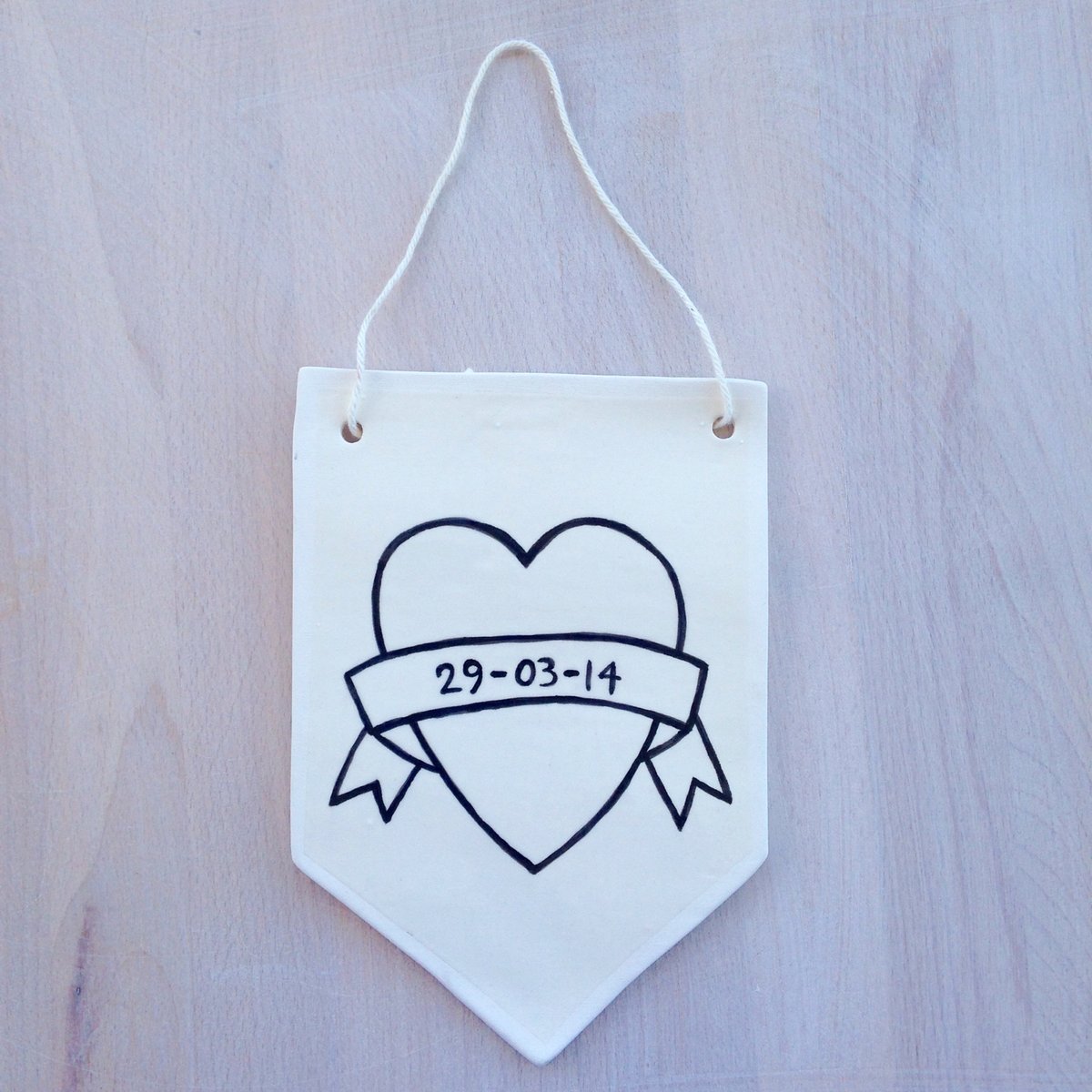 Custom Heart Wall Hanging