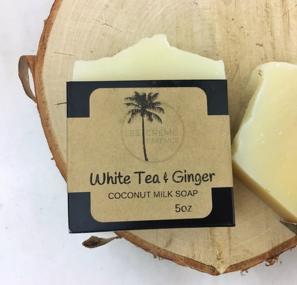 Image of White Tea + Ginger Coconut Milk Soap