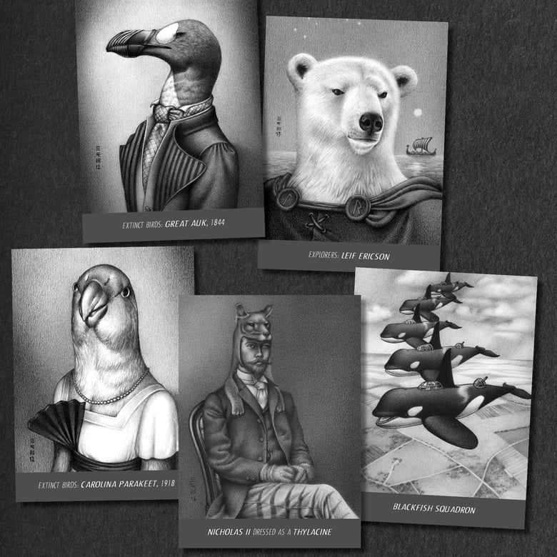 Image of Set of 20 postcards