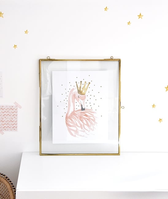 Image of Lámina Infantil Flamingo