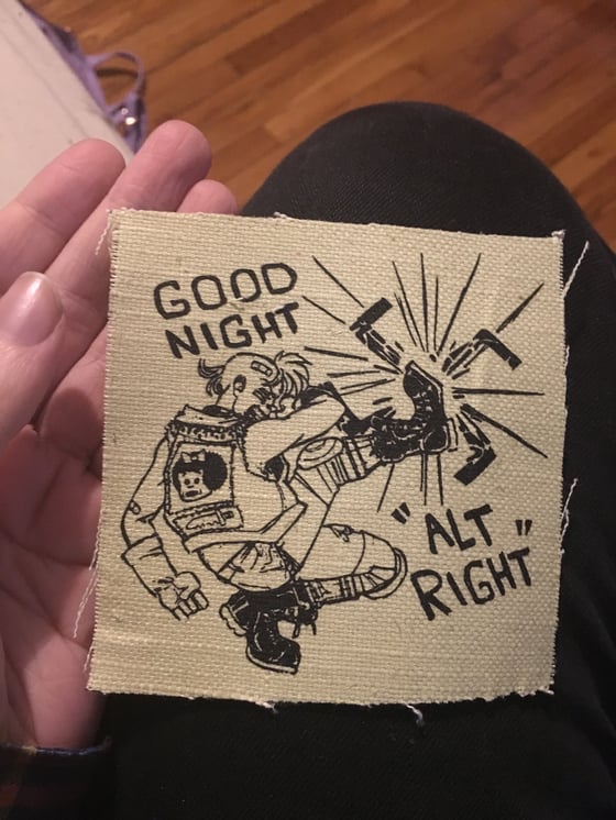 Image of GOOD NIGHT ALT RIGHT (patch)
