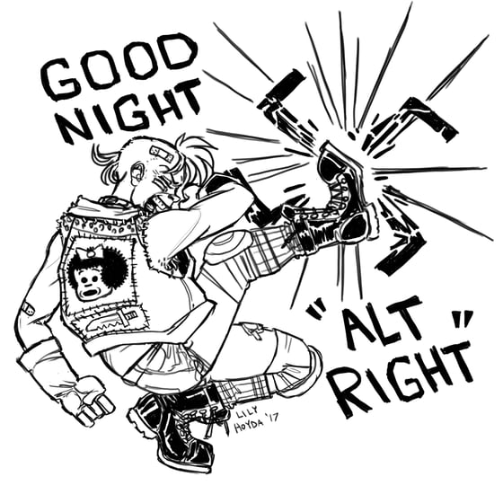 Image of GOOD NIGHT ALT RIGHT (t-shirt)