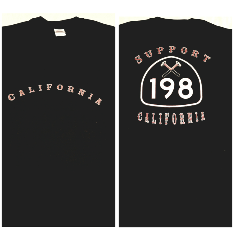 Image of Support 198 Highway Shirt Black