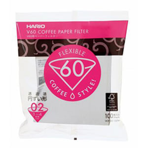 Image of hario white paper filters for  v60 dripper