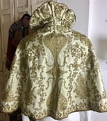 Image of 1800s fine wool gold embroidery cape