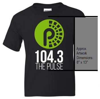 Image of Black Pulse T-Shirt