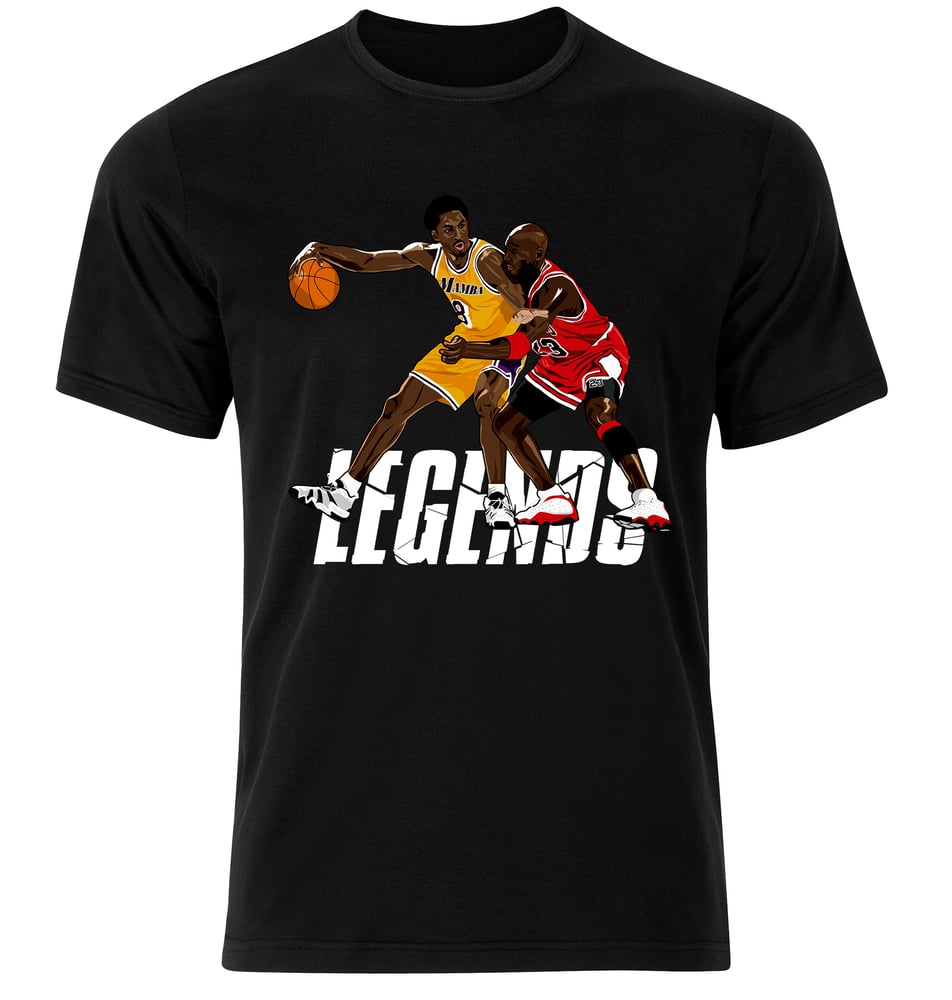 Image of MAMBA VS MJ T-Shirt 