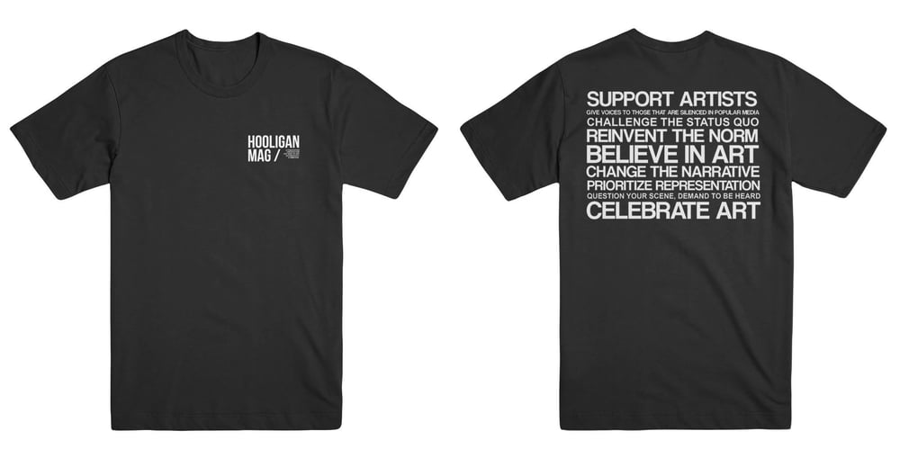 Image of "CELEBRATE ART" Hooligan Mag T-Shirt (SOLD OUT)