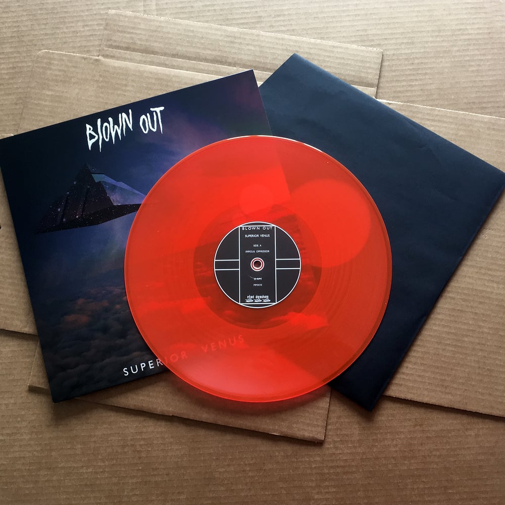BLOWN OUT 'Superior Venus' Neon Orange Coloured Vinyl LP