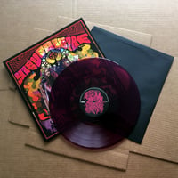 Image 2 of HIBUSHIBIRE 'Freak Out Orgasm!' Magenta Coloured Vinyl LP