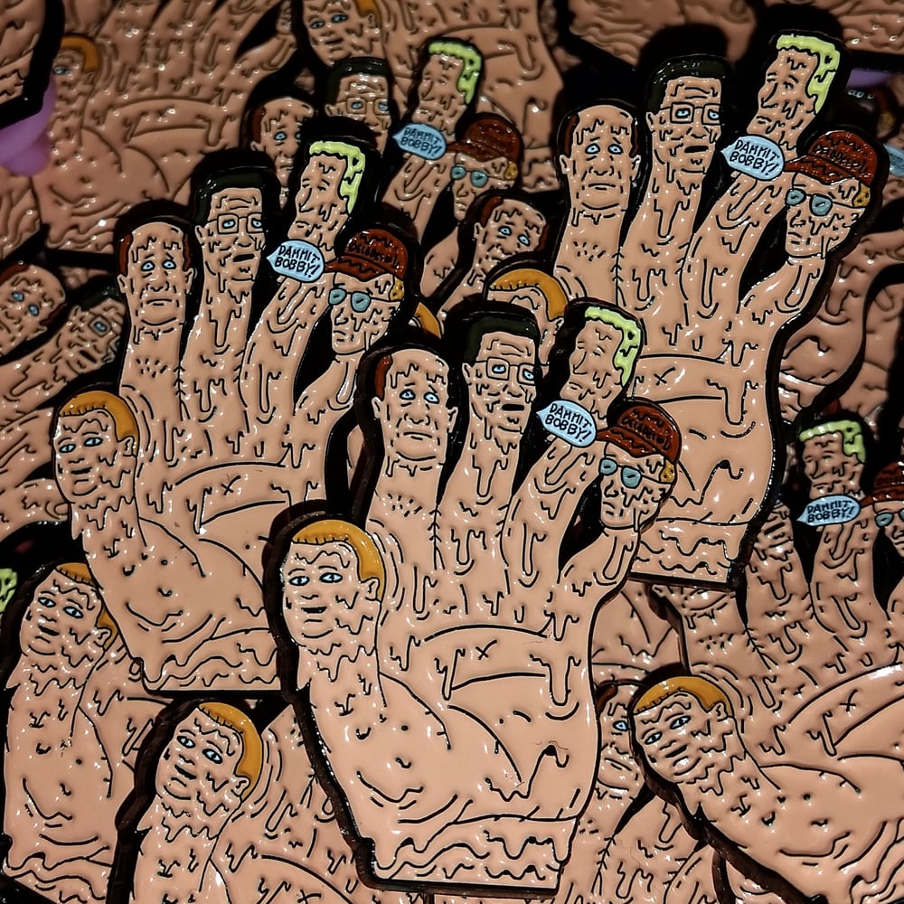 Image of 5 FINGER KOTH 1.5 INCH PIN