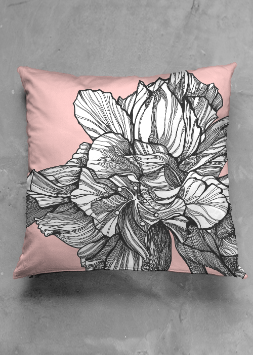 Image of HYBRID HIBISCUS PILLOW