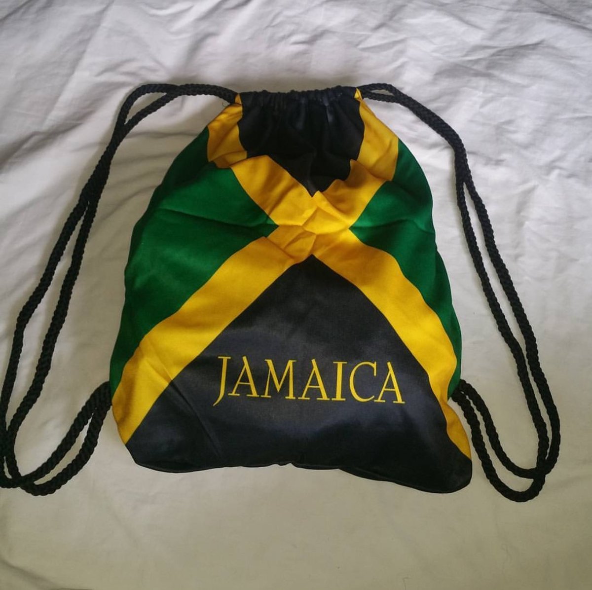 Jamaica Flag Cinch Bag | Everything Jamaica