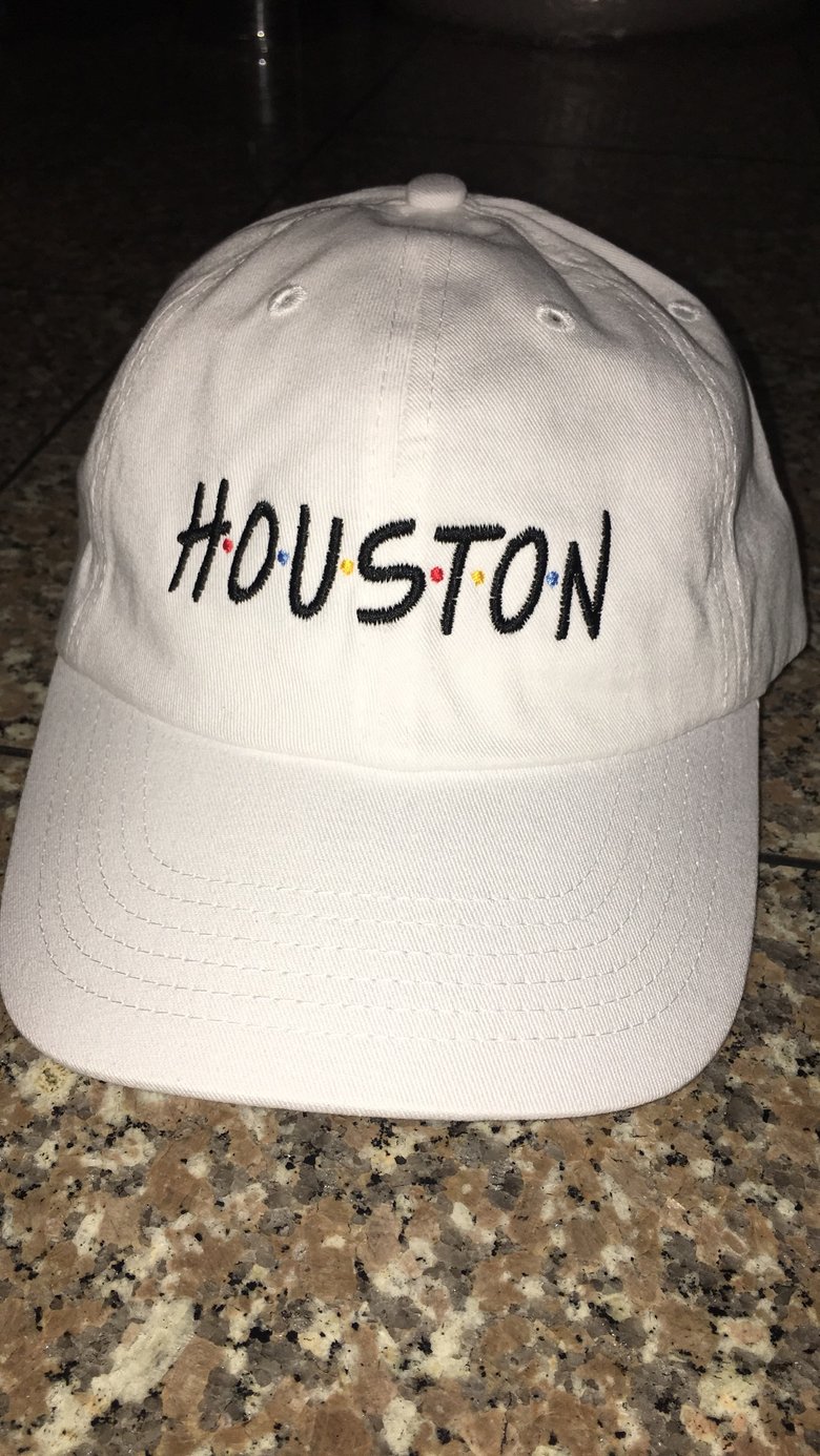 Image of Houston Dad Hat (White)