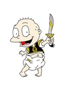 Image of Tommy The White Ranger Enamel Pin