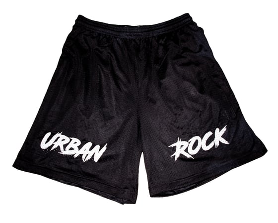 Image of Urban Rock Basketball Short - Black & White