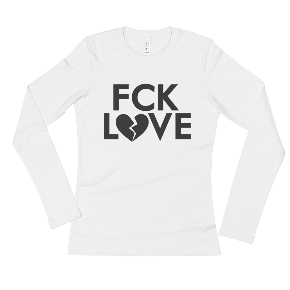 FCK LOVE LONG SLEEVE W/B