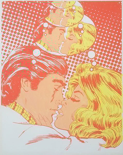 Image of Love - In The Now - Orange (Original 1/1)