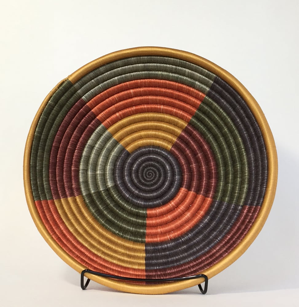 Image of Hand Woven African Basket | Sunrise