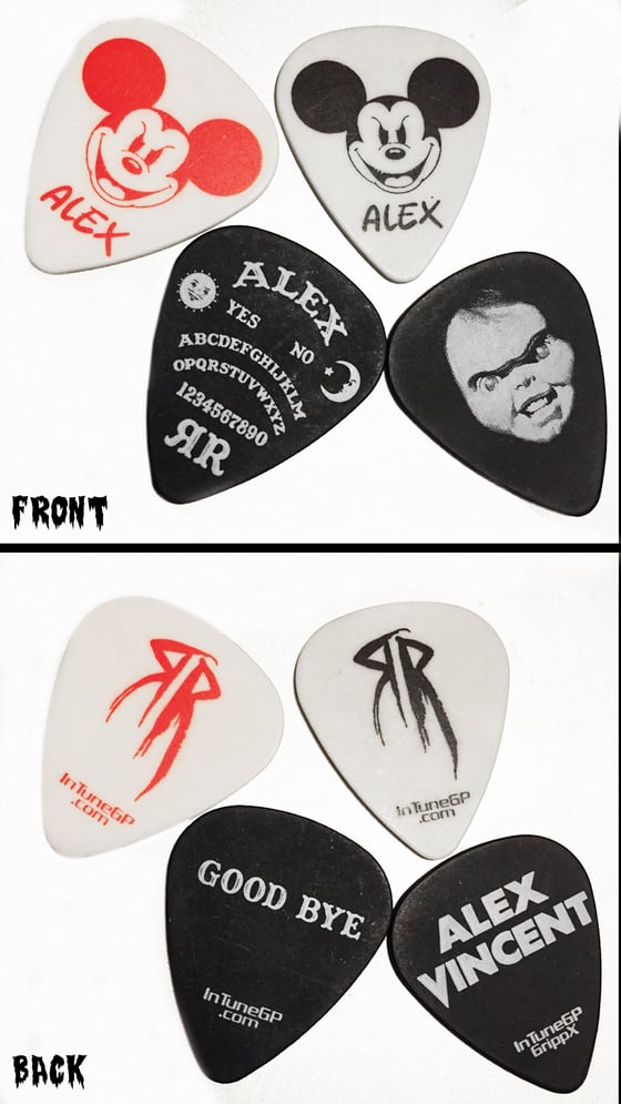 Image of Spooky Guitar Pick Set