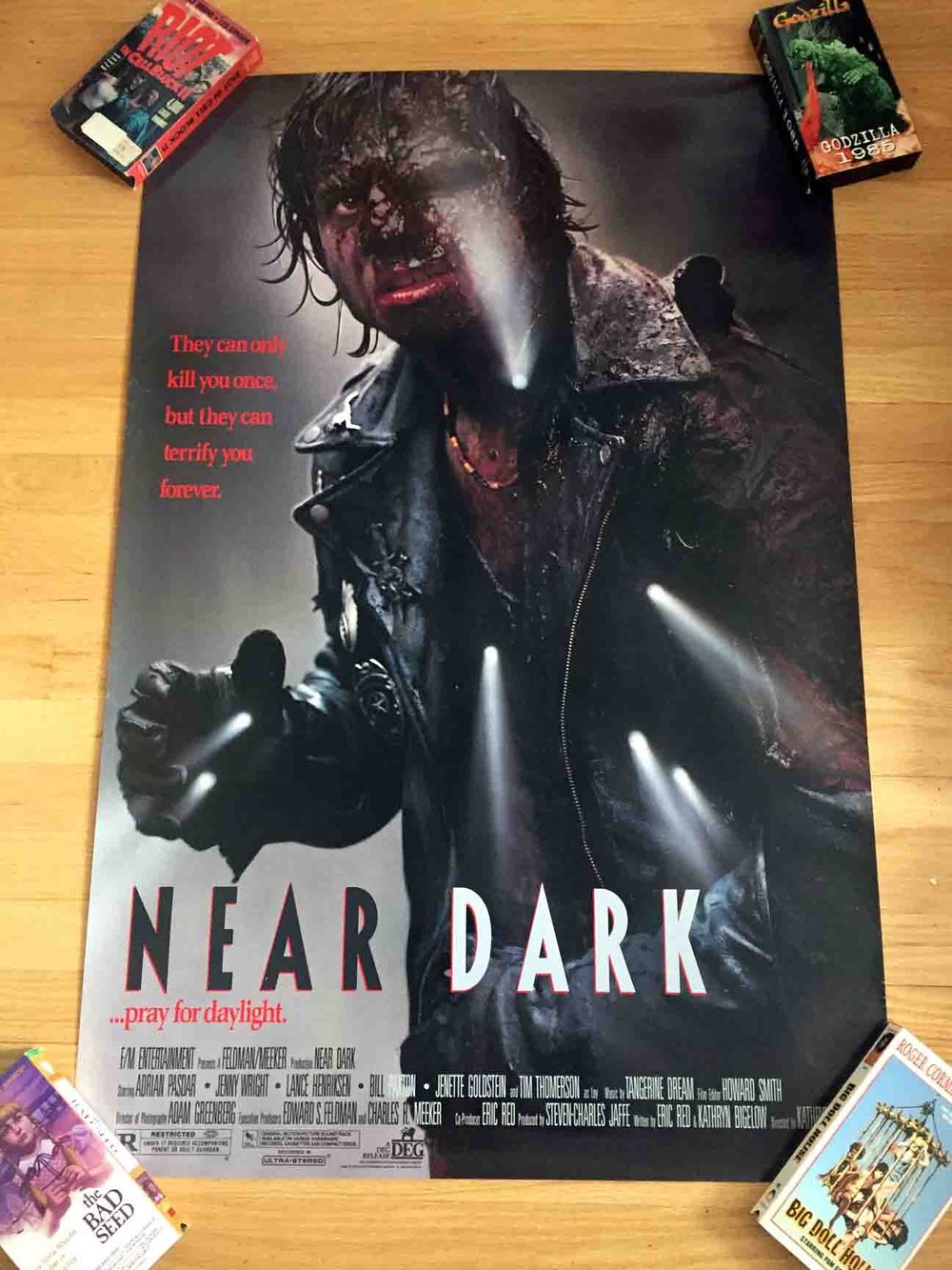 1987 NEAR DARK Original U.S. One Sheet Movie Poster