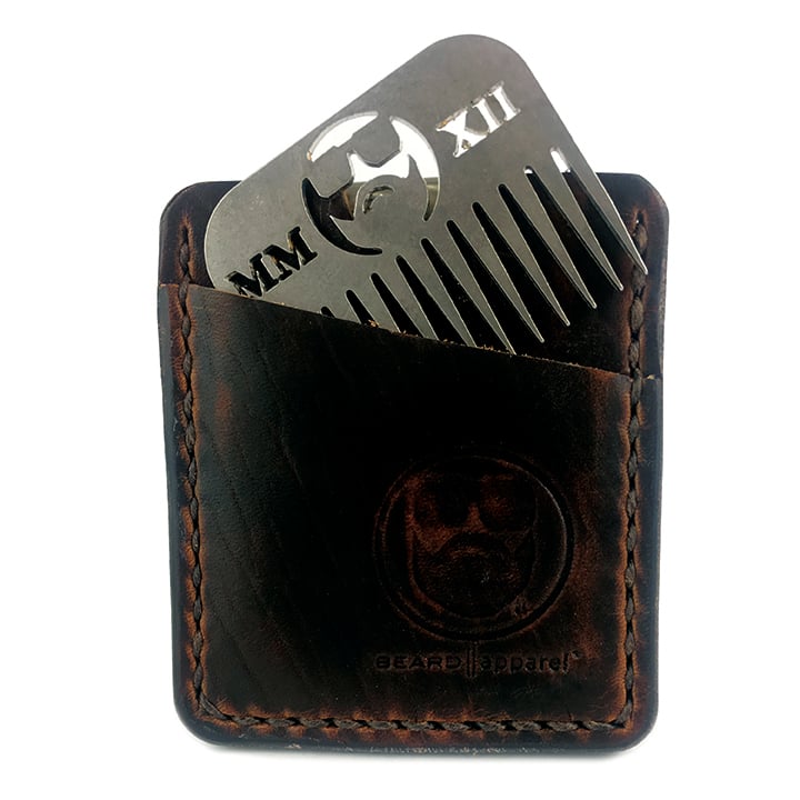 Image of Classy Wallet w/ Beard Comb