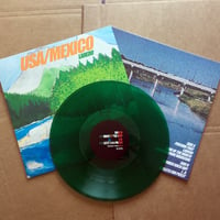 Image 3 of USA/MEXICO 'Laredo' Green Vinyl LP