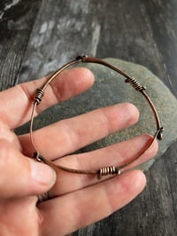 Image 4 of Triangular Copper Bangle