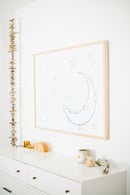 Image of printable happy moon poster