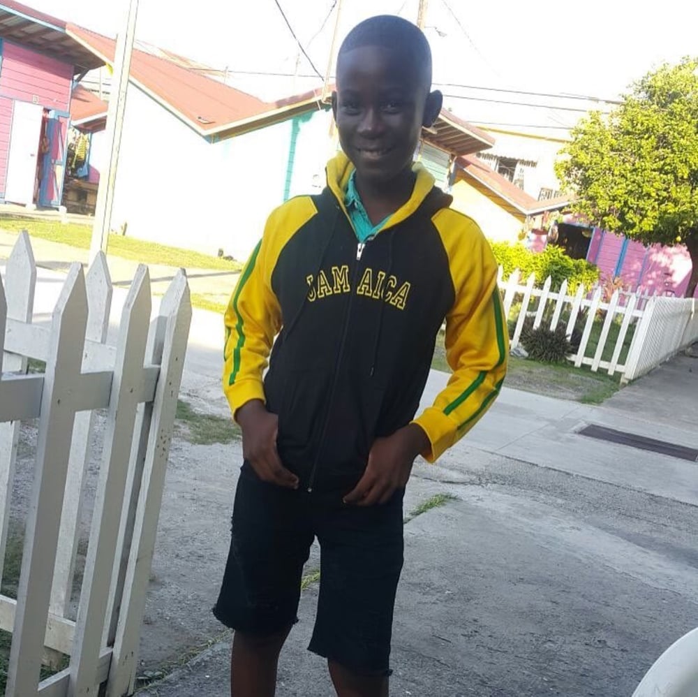 Jamaica Kids hoodie (Black)