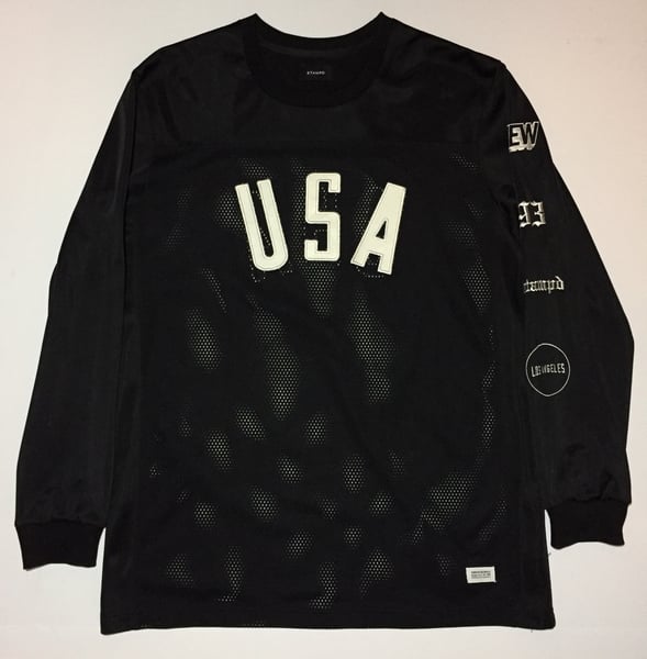 Image of Stampd USA Jersey Panel Long Sleeve