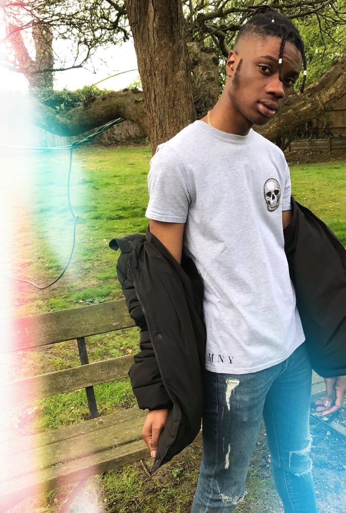 Image of MNY Skull embroidery 