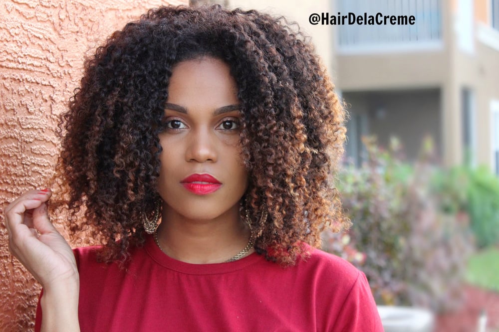 Image of "Kinky Curly Dreams Come True" 4x4 Closure Wig