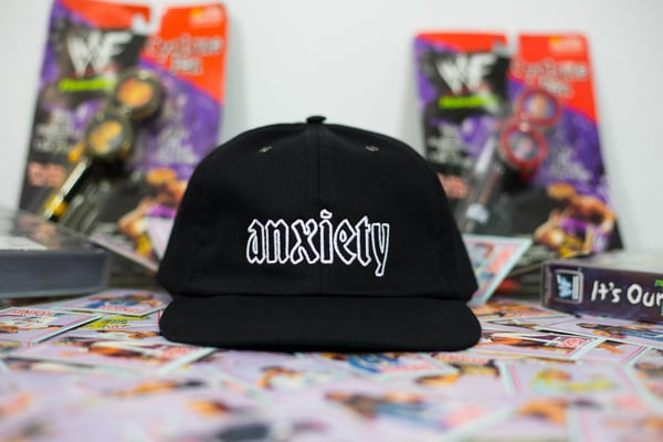 Image of anxiety cap // black