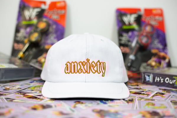 Image of anxiety cap // white 