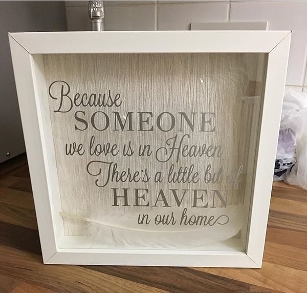 Image of keepsake frame