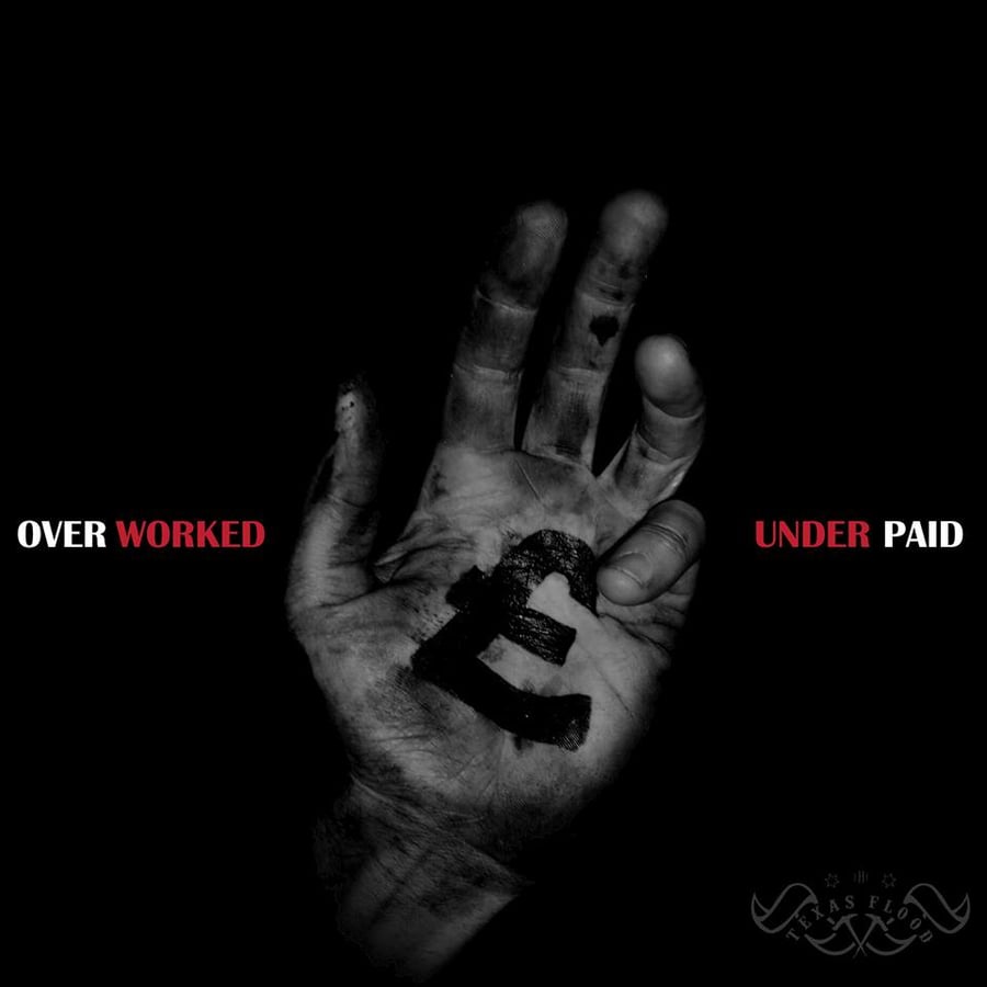 Image of OVER WORKED & UNDER PAID - ALBUM
