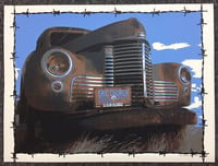 Image 1 of Eric Church "Trusty Rusty" Truck Poster 