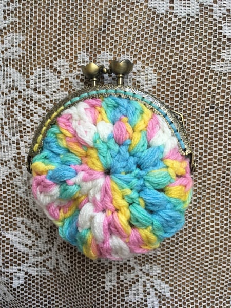 Image of Vintage Coin Purse - Unicorn