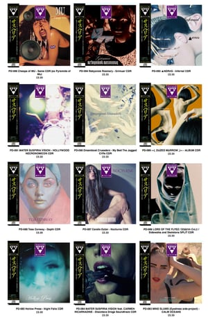 Image of [2013 Archive] Phantasma Disques CDRs