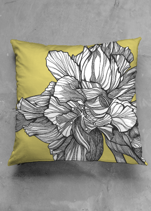 Image of HYBRID HIBISCUS PILLOW